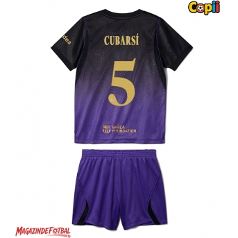 Barcelona Pau Cubarsi #5 Echipament de Fotbal Replică 2026-27 Copii Deplasare (+ Șorturi)